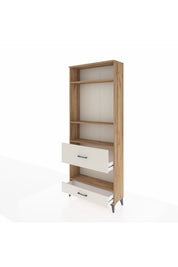 Arges Dolap 4 Raflı 2 Çekmeceli 88x30x221 Çam-Aytaşı