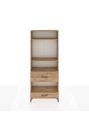Arges Dolap 4 Raflı 2 Çekmeceli 88x30x221 Çam-Çam