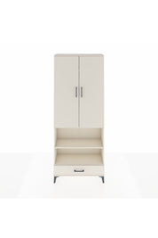 Arges Dolap 5 Raflı Tek Çekmeceli 2 Kapaklı 88x30x221 Aytaşı-Aytaşı