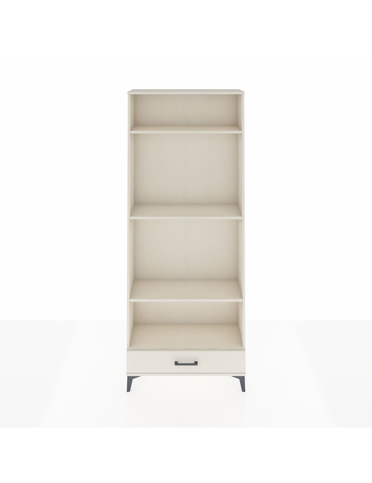 Arges Dolap 4 Raflı Tek Çekmeceli 88x30x221 Aytaşı-Aytaşı