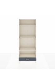 Arges Dolap 4 Raflı Tek Çekmeceli 88x30x221 Aytaşı-Antrasit