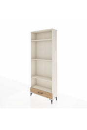 Arges Dolap 4 Raflı Tek Çekmeceli 88x30x221 Aytaşı-Çam