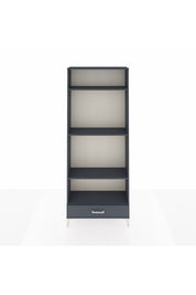 Arges Dolap 4 Raflı Tek Çekmeceli 88x30x221 Antrasit-Antrasit