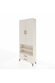 Arges Dolap 5 Raflı 2 Çekmeceli 2 Kapaklı 88x30x221 Aytaşı-Aytaşı