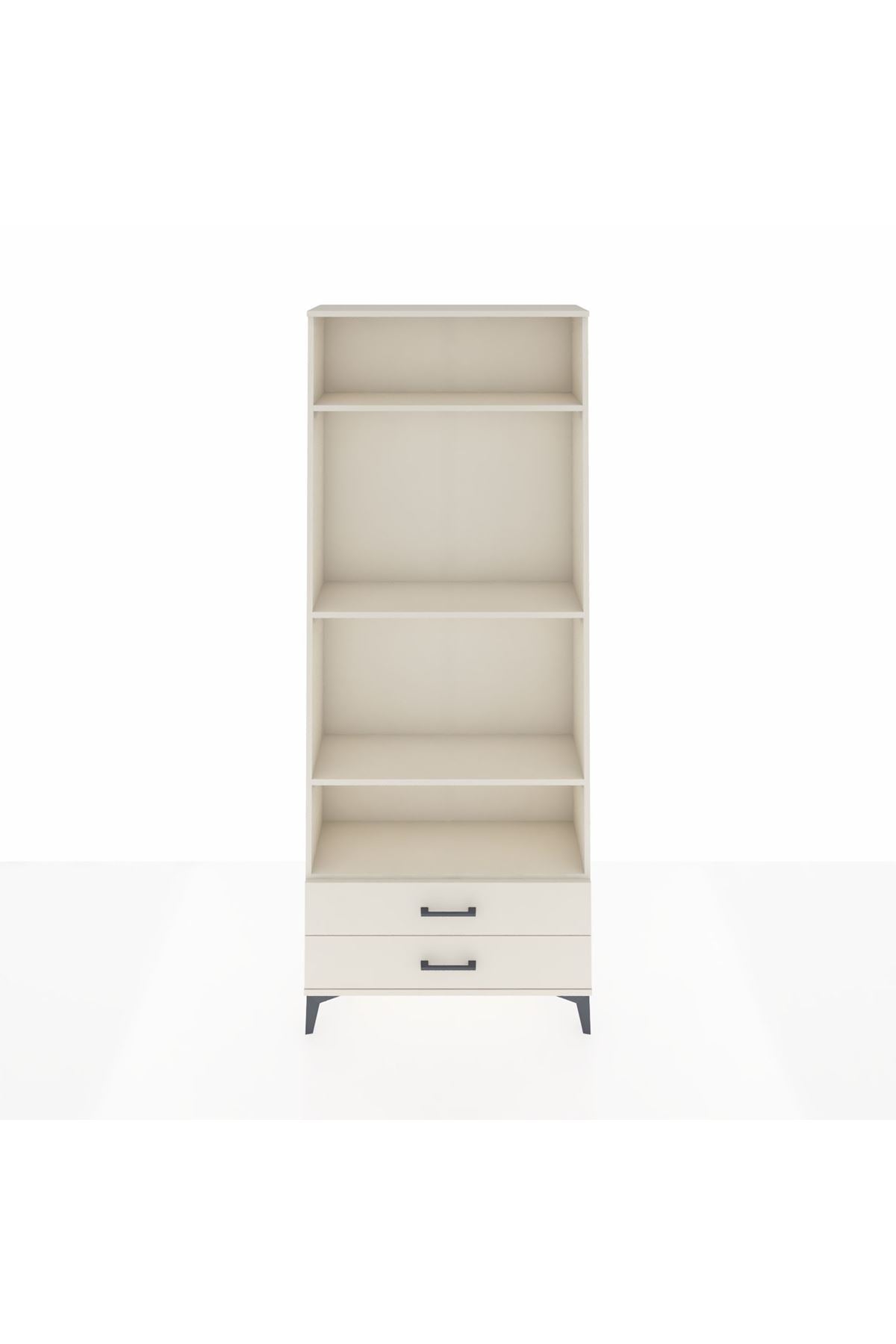 Arges Dolap 4 Raflı 2 Çekmeceli 88x30x221 Aytaşı-Aytaşı