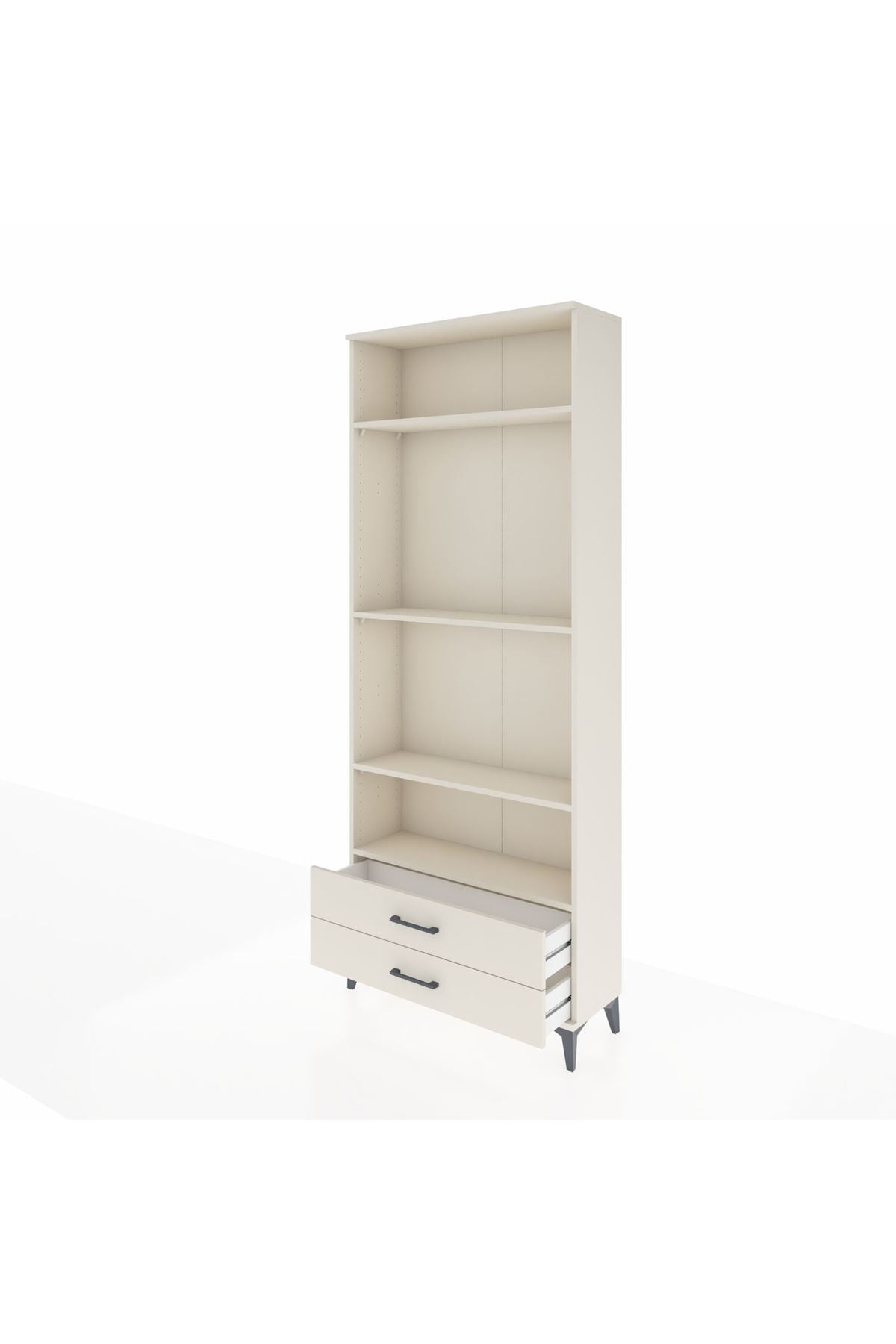 Arges Dolap 4 Raflı 2 Çekmeceli 88x30x221 Aytaşı-Aytaşı