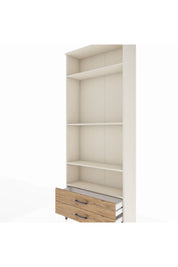 Arges Dolap 4 Raflı 2 Çekmeceli 88x30x221 Aytaşı-Çam