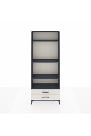 Arges Dolap 4 Raflı 2 Çekmeceli 88x30x221 Antrasit-Aytaşı