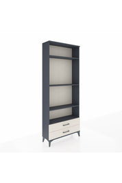 Arges Dolap 4 Raflı 2 Çekmeceli 88x30x221 Antrasit-Aytaşı