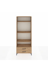 Arges Dolap 4 Raflı 2 Çekmeceli 88x30x221