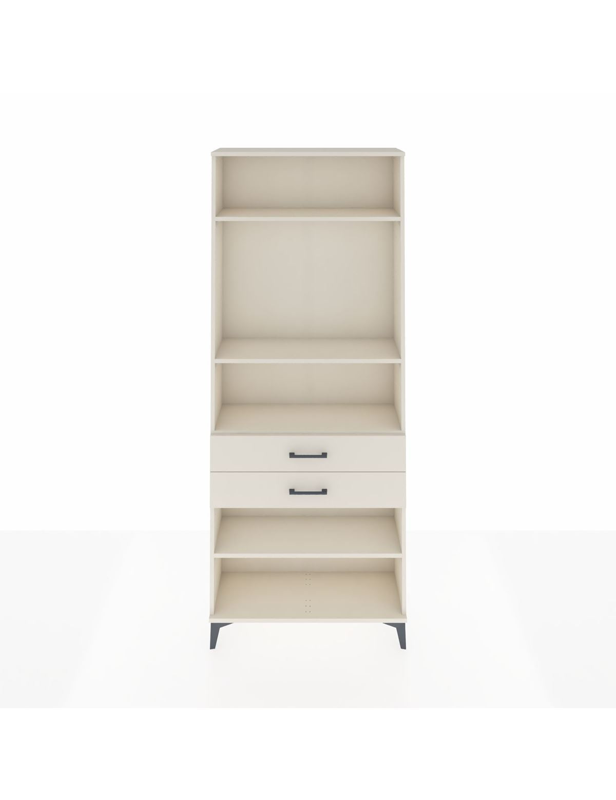 Arges Dolap 4 Raflı 2 Çekmeceli 88x30x221 Aytaşı-Aytaşı