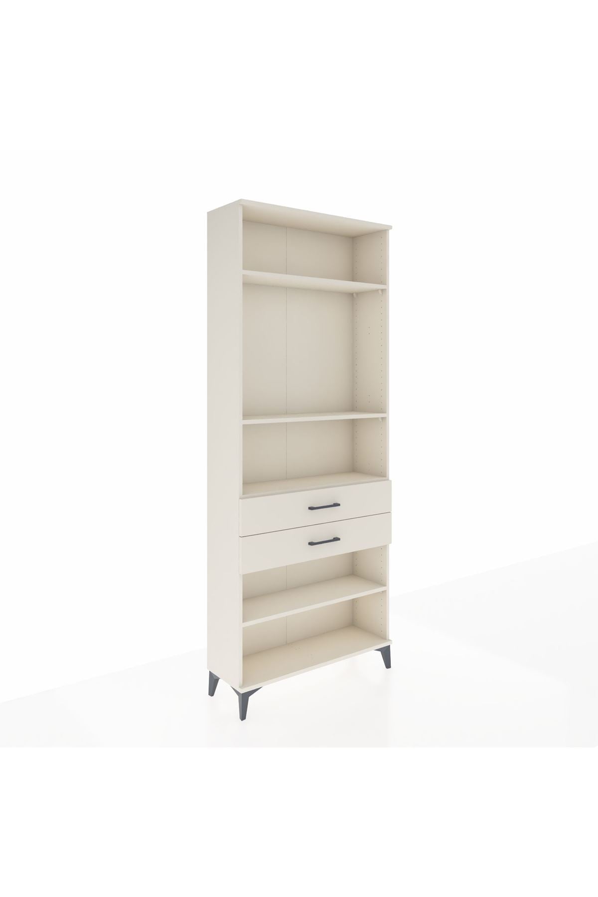 Arges Dolap 4 Raflı 2 Çekmeceli 88x30x221 Aytaşı-Aytaşı