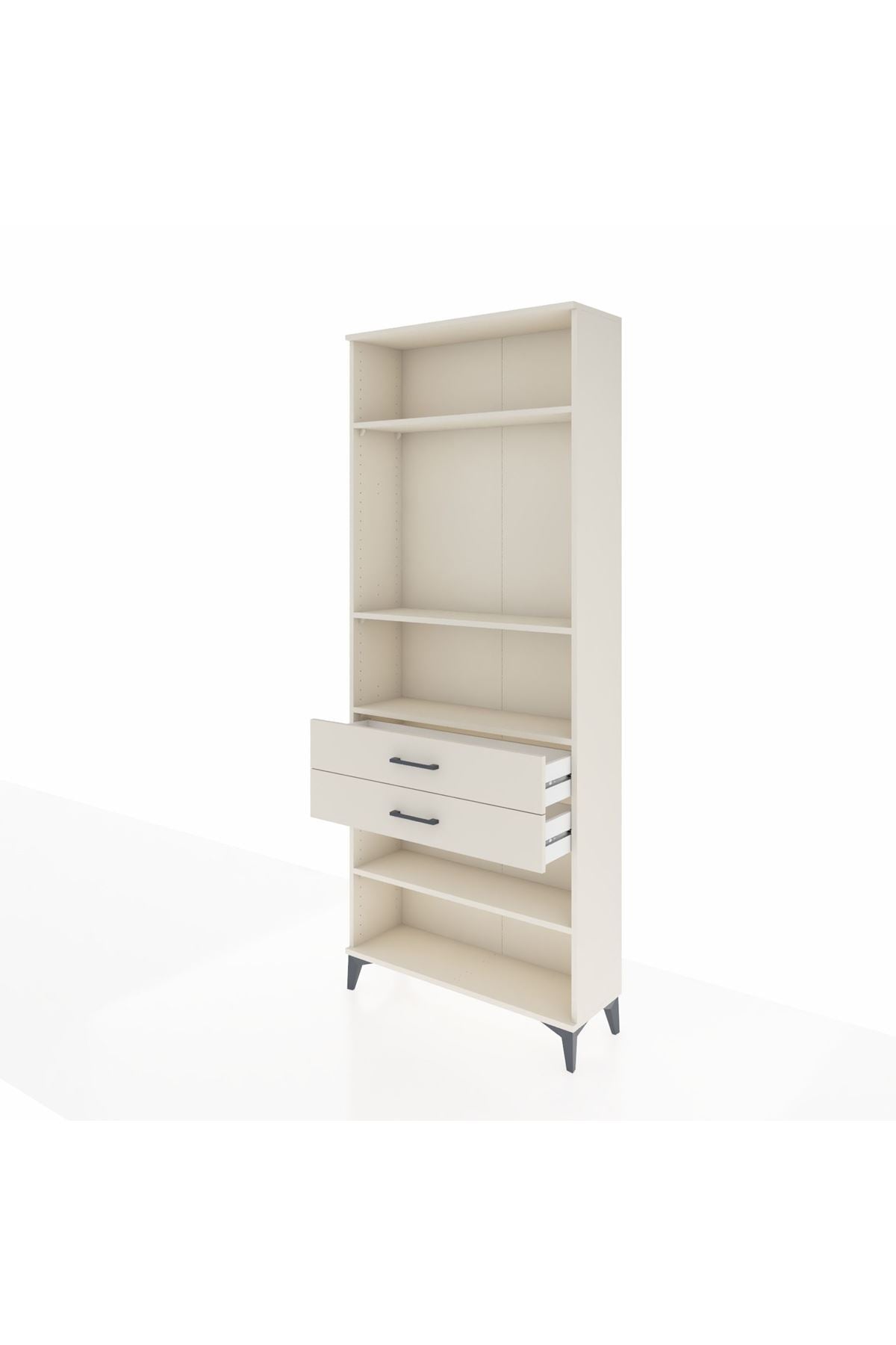 Arges Dolap 4 Raflı 2 Çekmeceli 88x30x221 Aytaşı-Aytaşı