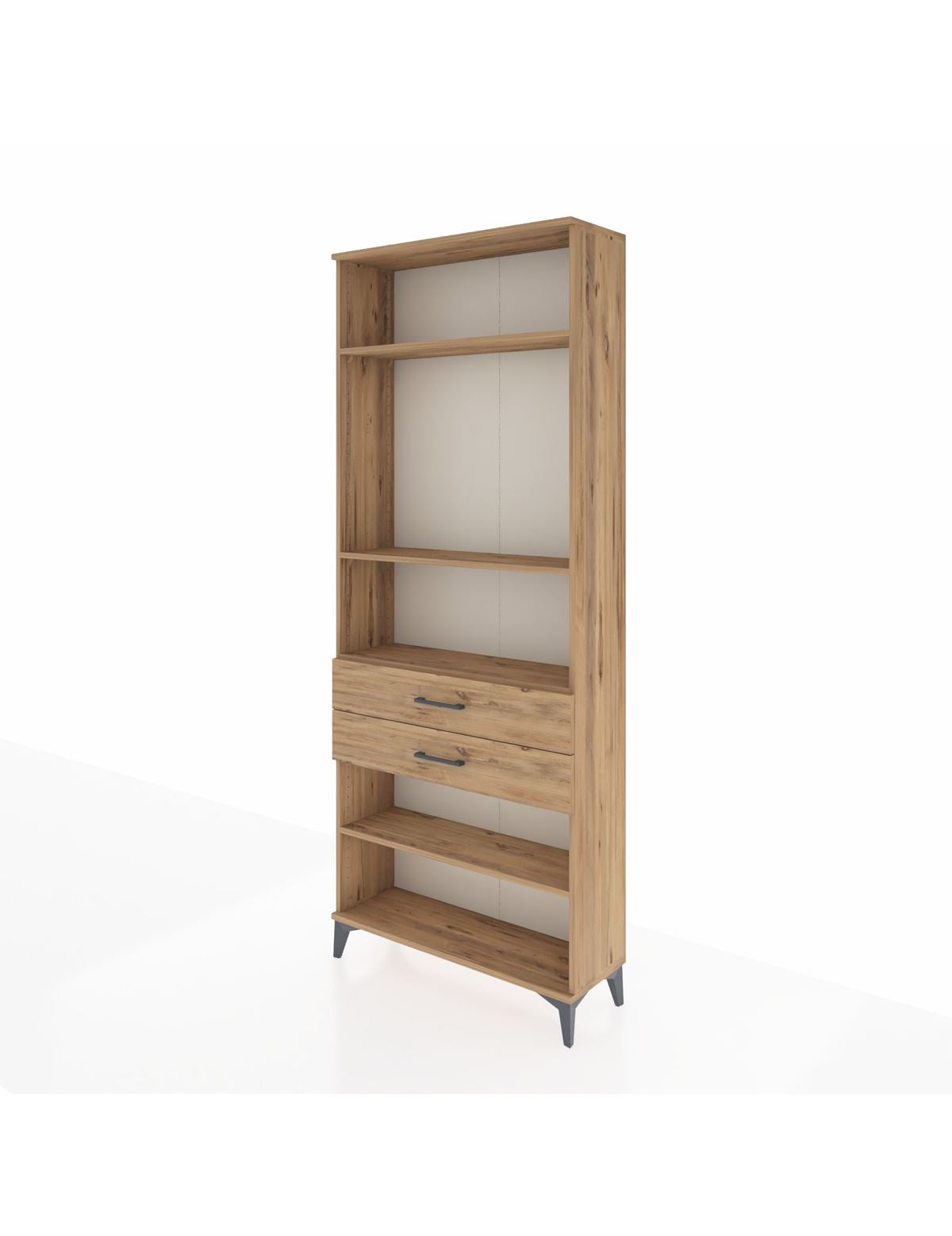 Arges Dolap 4 Raflı 2 Çekmeceli 88x30x221 - S30M120V9A