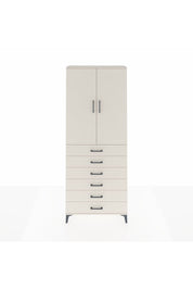 Arges Dolap 2 Raflı 6 Çekmeceli 2 Kapaklı 88x30x221 Aytaşı-Aytaşı