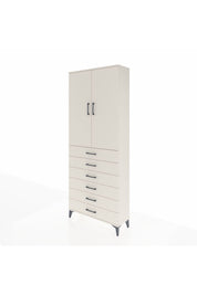 Arges Dolap 2 Raflı 6 Çekmeceli 2 Kapaklı 88x30x221 Aytaşı-Aytaşı