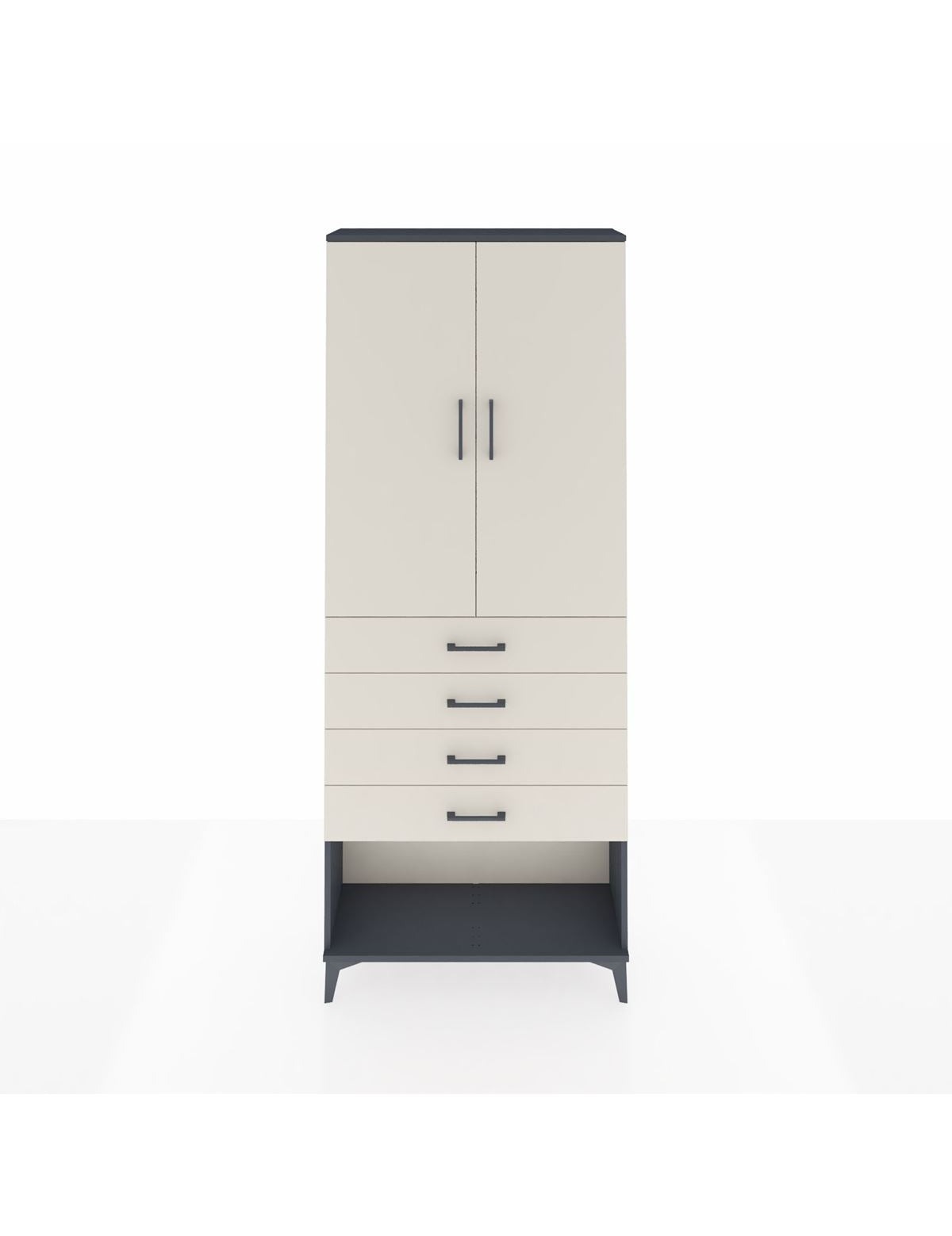 Arges Dolap 88x30x221 Antrasit-Aytaşı