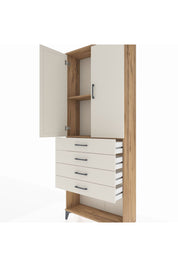 Arges Dolap 88x30x221 Çam-Aytaşı