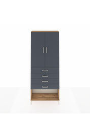 Arges Dolap 88x30x221 Çam-Antrasit