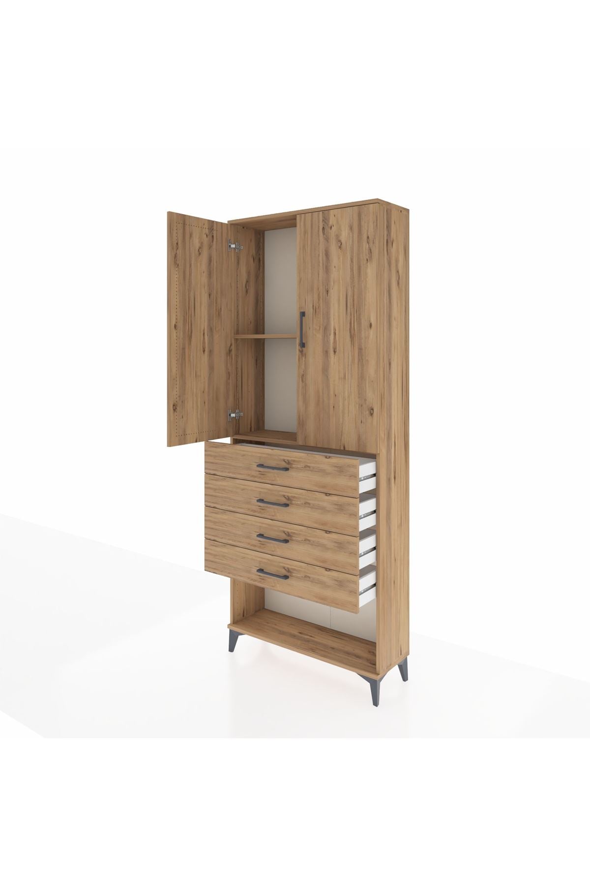 Arges Dolap 88x30x221 Çam-Çam