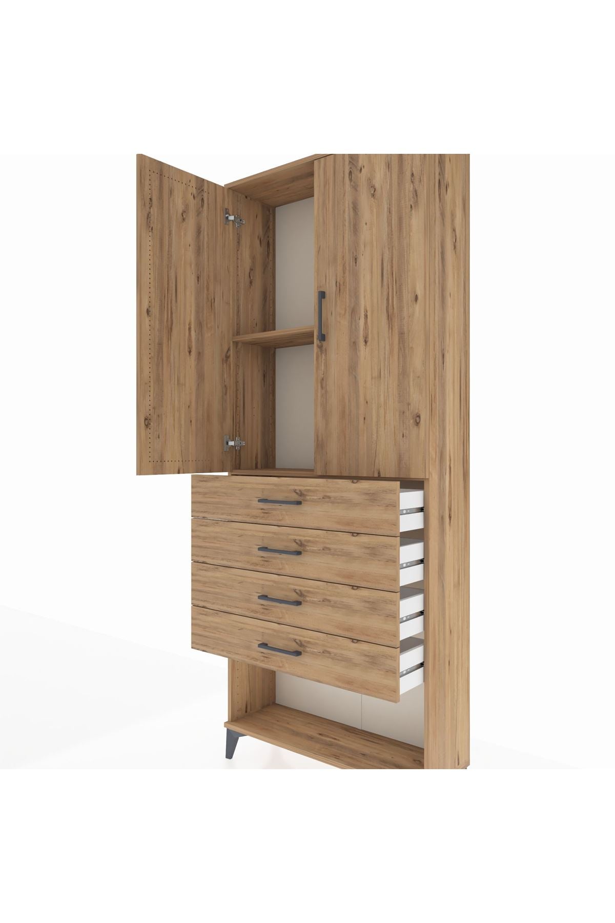 Arges Dolap 88x30x221 Çam-Çam