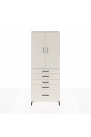 Arges Dolap 2 Raflı 5 Çekmeceli 2 Kapaklı 88x30x221 Aytaşı-Aytaşı