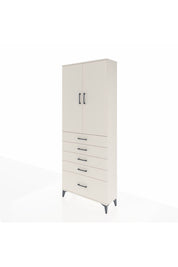 Arges Dolap 2 Raflı 5 Çekmeceli 2 Kapaklı 88x30x221 Aytaşı-Aytaşı
