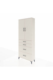 Arges Dolap 3 Raflı 4 Çekmeceli 2 Kapaklı 88x30x221 Aytaşı-Aytaşı