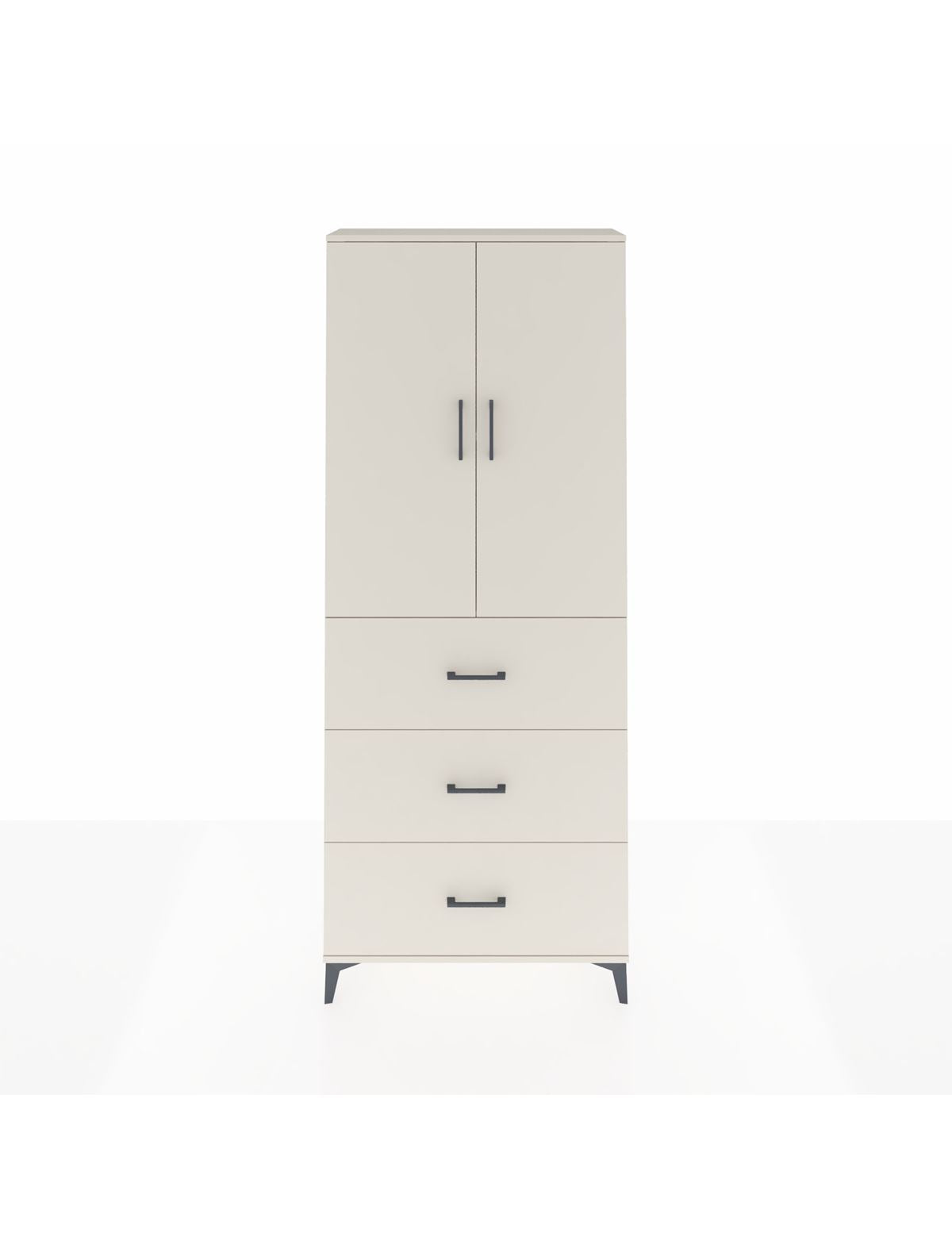 Arges Dolap 2 Raflı 3 Çekmeceli 2 Kapaklı 88x30x221 Aytaşı-Aytaşı