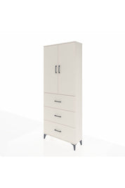 Arges Dolap 2 Raflı 3 Çekmeceli 2 Kapaklı 88x30x221 Aytaşı-Aytaşı