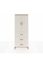 Arges Dolap 2 Raflı 3 Çekmeceli 2 Kapaklı 88x30x221 Çam-Aytaşı