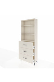 Arges Dolap 3 Raflı 3 Çekmeceli 88x30x221 Aytaşı-Aytaşı