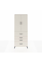 Arges Dolap 3 Raflı 4 Çekmeceli 2 Kapaklı 88x30x221 Aytaşı-Aytaşı