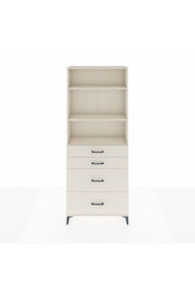 Arges Dolap 3 Raflı 4 Çekmeceli 88x30x221 Aytaşı-Aytaşı