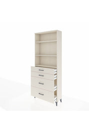 Arges Dolap 3 Raflı 4 Çekmeceli 88x30x221 Aytaşı-Aytaşı