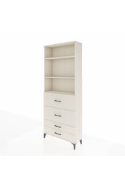 Arges Dolap 3 Raflı 4 Çekmeceli 88x30x221 Aytaşı-Aytaşı