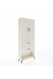Arges Dolap 3 Raflı 2 Çekmeceli 2 Kapaklı 88x30x221 Aytaşı-Aytaşı