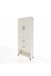 Arges Dolap 3 Raflı 2 Çekmeceli 2 Kapaklı 88x30x221 Aytaşı-Aytaşı