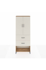 Arges Dolap 3 Raflı 2 Çekmeceli 2 Kapaklı 88x30x221 Çam-Aytaşı