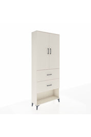 Arges Dolap 2 Raflı 2 Çekmeceli 2 Kapaklı 88x30x221 Aytaşı-Aytaşı
