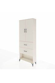 Arges Dolap 2 Raflı 2 Çekmeceli 2 Kapaklı 88x30x221 Aytaşı-Aytaşı