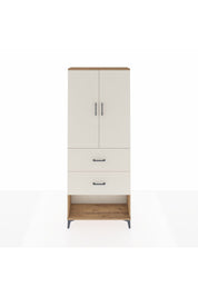 Arges Dolap 2 Raflı 2 Çekmeceli 2 Kapaklı 88x30x221 Çam-Aytaşı