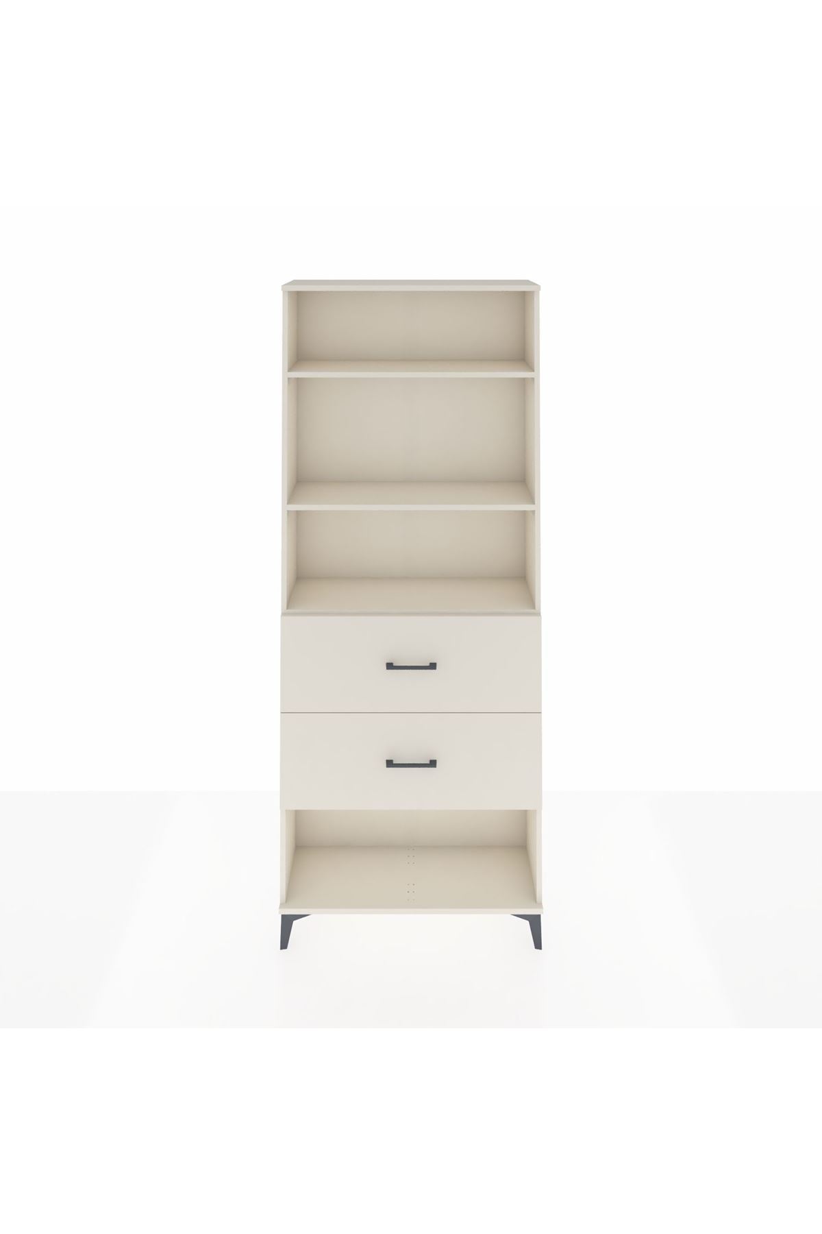 Arges Dolap 3 Raflı 2 Çekmeceli 88x30x221 Aytaşı-Aytaşı