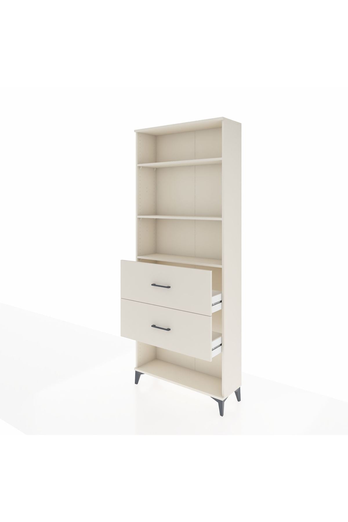 Arges Dolap 3 Raflı 2 Çekmeceli 88x30x221 Aytaşı-Aytaşı