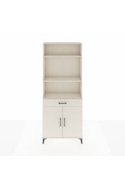 Arges Dolap 4 Raflı Tek Çekmeceli 2 Kapaklı 88x30x221 Aytaşı-Aytaşı