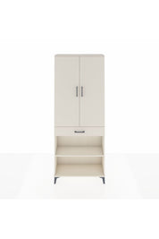 Arges Dolap 4 Raflı Tek Çekmeceli 2 Kapaklı 88x30x221 Aytaşı-Aytaşı