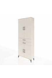 Arges Dolap 4 Raflı 2 Çekmeceli 4 Kapaklı 88x30x221 Aytaşı-Aytaşı