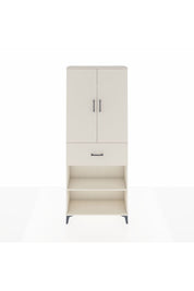 Arges Dolap 4 Raflı Tek Çekmeceli 2 Kapaklı 88x30x221 Aytaşı-Aytaşı