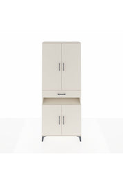 Arges Dolap 5 Raflı Tek Çekmeceli 4 Kapaklı 88x30x221 Aytaşı-Aytaşı