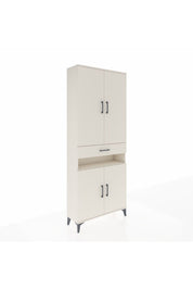 Arges Dolap 5 Raflı Tek Çekmeceli 4 Kapaklı 88x30x221 Aytaşı-Aytaşı